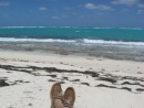 . . . so I stretched out and enjoyed the warm sand and the sound of waves pounding on the outer reef.