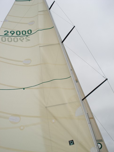 Mainsail - needs spreader patches