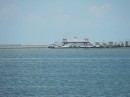 Approaching Port Bolivar.