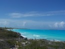 Looking towards the north beach on the Exuma Sound side of Hawksbill Cay