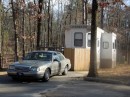 The rental RV at Cane Creek State Park