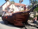 There were lots of pirates in the parade.