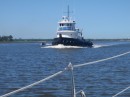 A fast tug heading south on the ICW.