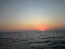 Last Sunset of our 5 day voyage