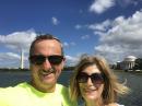  Washington Monument and Thomas Jefferson Memorial: another selfie