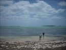 Beachcombing at Powell Cay - windward side.