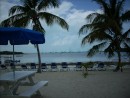 The view from Grabbers on the Sea of Abaco side of Great Guana Cay.