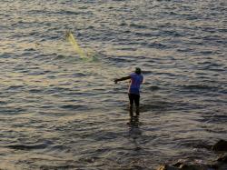 Net fishing