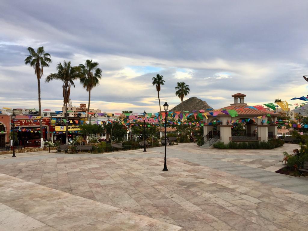 Town square in Cabo San Lucas