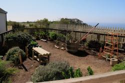 Kitchen garden at the old Point Loma Lighthouse