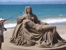 Sand sculptures in Puerto Vallarta