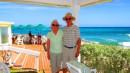 Susan and me at the Abaco Inn