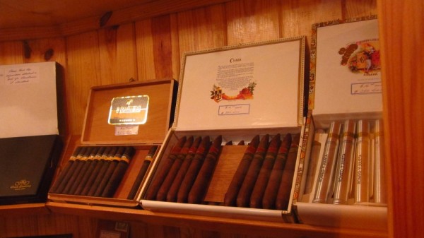 Havana cigars. Wished I smoked. $12.00 each or $320 per box. Can