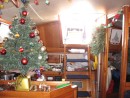 IMG_0320: Christmas decorations aboard Calou