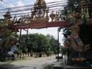 Buddhist temple entrance