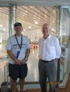 Burger with Rolly Tasker, the famous sailmaker of Phuket 