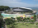 Convention Center and wave pool at Darwin Harbour