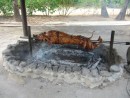 Pig roast at Muskett Cove
