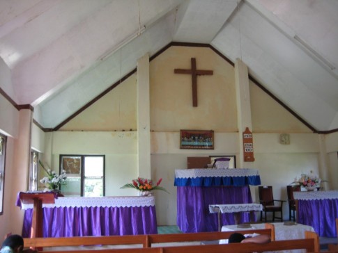 Church in Kadavu village