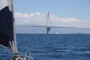 We are sill more than 2nm from this huge bridge