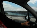 Driving over the Sibenik bridge