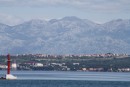 Look closer and you can still spot a bit of snow on the Velebit