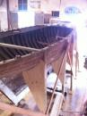 100 year old boat getting rebuilt, and the place I got the wood work done.