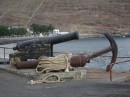 Cannon and anchor