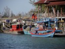 Malaysian Fishing boats in Telaga