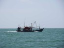 Fishing boat heading for 