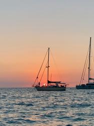 Sunset, Emerald Rock, Warderick Wells Cay (Photo by Morgan)