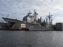 Navy presence further along the Elizabeth River