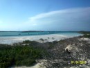 View of Exuma Sound, roiling with the winds