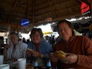 Connie, Jan and Karl at the Tiki Bar