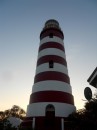 The Elbow Cay Lighthouse, often refered to as the Hope Town Light