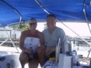 Rick & Felicia at Seven Seas Marina.