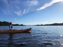 Evening kayak: Loch Craignish all to ourselves
