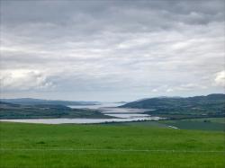 Loch Swilley: View to Malin Head on right side of loch