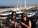 Lali and Rute enjoying a Sangria at the famous Pete