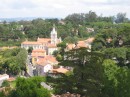 View across the valley from the historic streets in Sintra