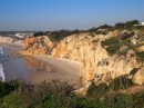 Early January cliff top walk from Ponta Da Piedade, the promontory before Lagos Bay, towards Praia do Canavial