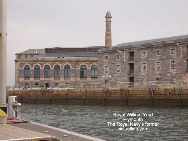 Royal William Yard - Plymouth
This collection of Grade 1 listed buildings are only part of the yard which was designed in Victorian times by Sir John Rennie and built between 1825 & 1831.  The area has become a “foodie” destination with many different restaurants, a bakery, wine bar, gallery and trendy apartments.

www.royalwilliamyardharbour.co.uk
