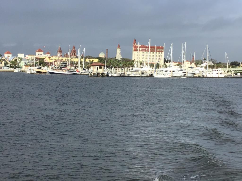 St. Augustine marina after Bridge of Lions