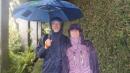 Botanics: Eups & Lilla in the rain!