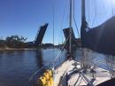 Tuesday, Oct 31: The Albermarle Chesapeake Canal. : Beautiful weather, the sun feels great on this chilly morning!  Happy Halloween!