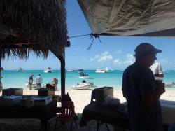 Valentines Party: The locals from Duncan Town join the boaters on the beach for the annual party
