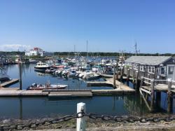 Sandwich, Mass: Staging area for Cape Code Canal