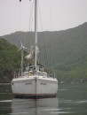 Anchored in a bay in Wakayama Prefecture
