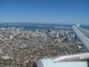 Arriving into Miami - nothing but cement jungle and the ocean. 