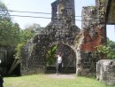 One of the local workers who was restoring the sugar mill.  He gave us our tour of the site.